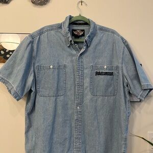 Harley-Davidson Vintage Button-up Shirt